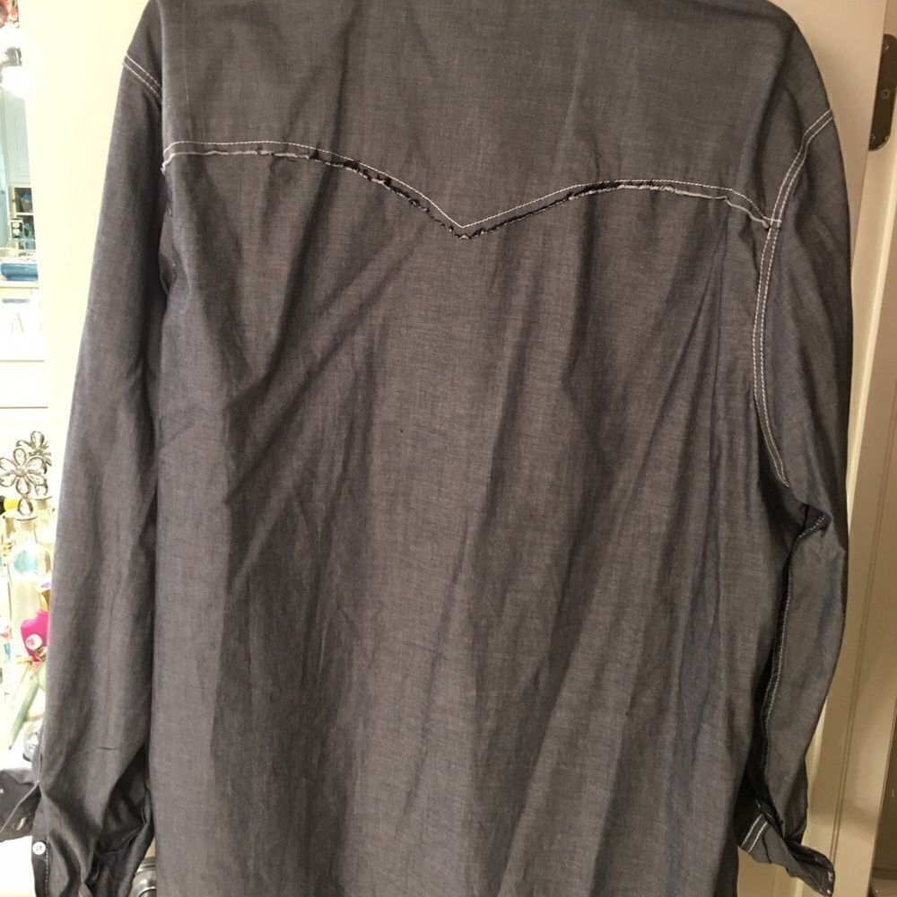 AMERICAN RAG Button Down Men's Shirt - Picture 2 of 16